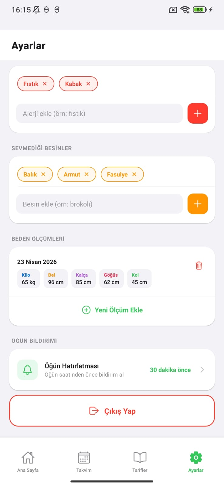 Diet App