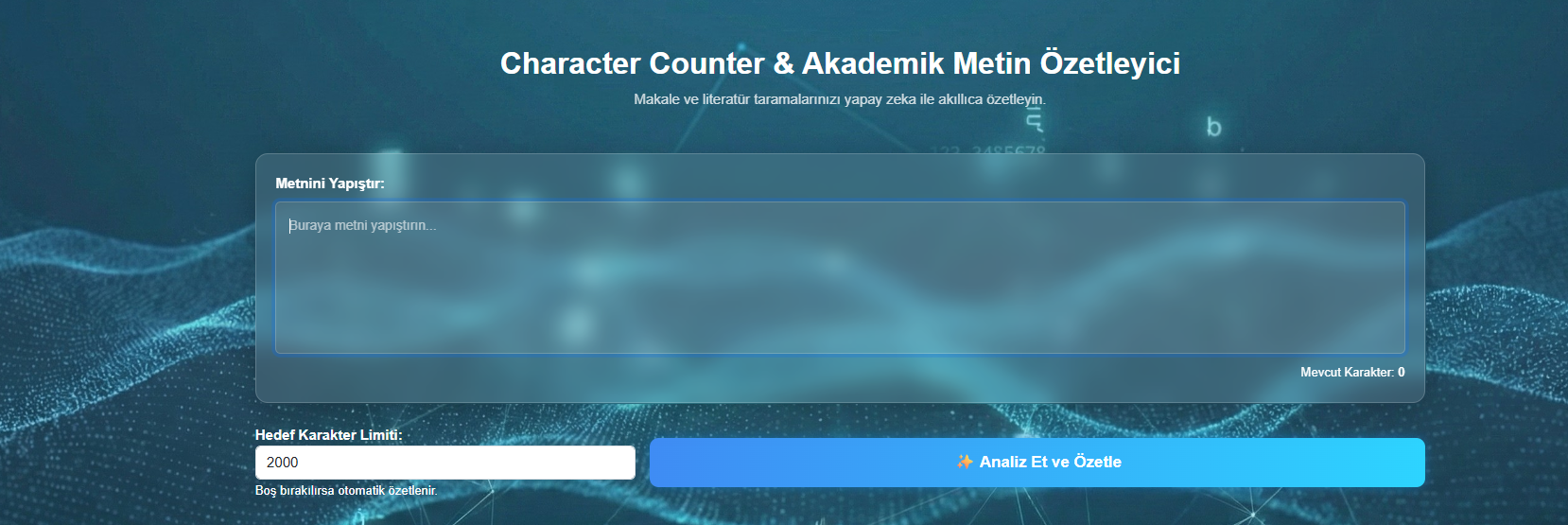 Character Counter